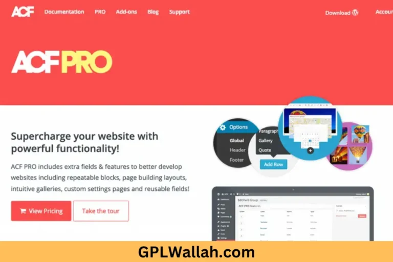 ACF Pro-Advanced Custom Fields Pro