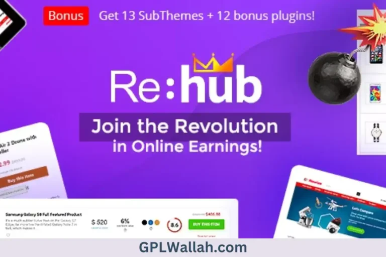 Free Download REHub - Price Comparison, Multi Vendor Marketplace WordPress Theme