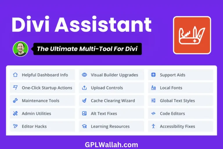 Free Download Divi Assistant