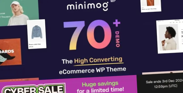 Minimog The High Converting eCommerce WordPress Theme MinimogWP