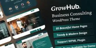 GrowHub Business Consulting WordPress Theme GrowHub Business Consulting WordPress Theme