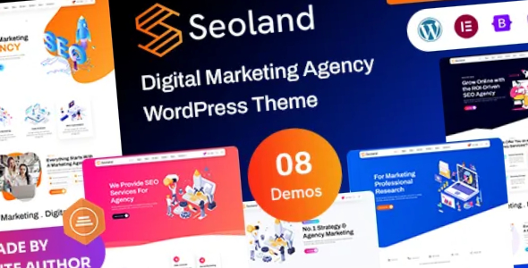 Seoland SEO And Digital Marketing Agency WordPress Theme Seoland Theme