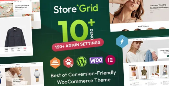 StoreGrid Fashion Multipurpose WooCommerce Theme StoreGrid Fashion & Multipurpose WooCommerce Theme