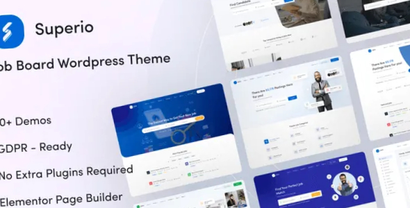 Superio Job Board WordPress Theme Superio Job Board WordPress Theme