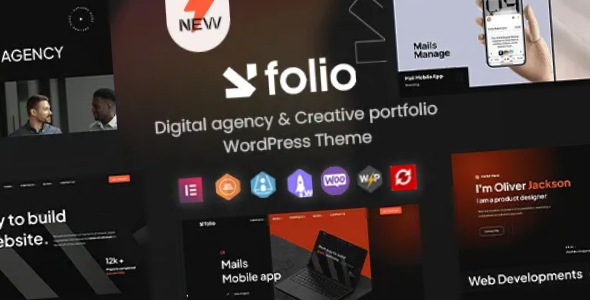 Webfolio Creative Portfolio Digital Agency WordPress Elementor Theme Webfolio Creative Portfolio & Digital Agency WordPress Elementor Theme