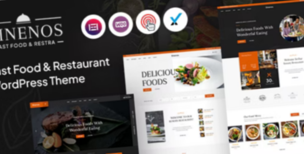 Dinenos Restaurant WordPress theme