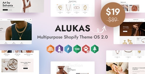 Alukas Multipurpose Shopify Theme OS 2.0 Nulled Alukas Shopify Theme Nulled v1.4.1