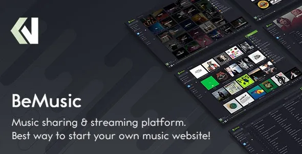 BeMusic BeMusic PHP Script Nulled v3.1.3