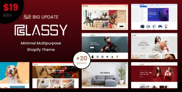 Classy Minimal Multipurpose Shopify Theme Classy Minimal Shopify Theme Nulled v2.1.5