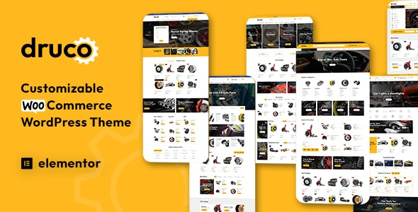 Druco Elementor WooCommerce WordPress Theme Nulled Druco Theme Free Download v1.3.9